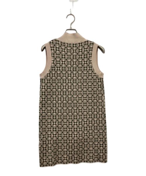 Ameri（アメリ）Ameri (アメリ) MEDI JACQUARD LONG KNIT TOP/ グリーン サイズ:Freeの古着・服飾アイテム