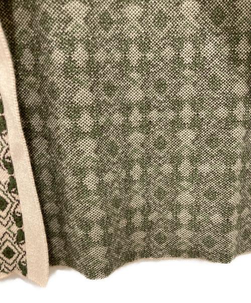 Ameri（アメリ）Ameri (アメリ) MEDI JACQUARD LONG KNIT TOP/ グリーン サイズ:Freeの古着・服飾アイテム