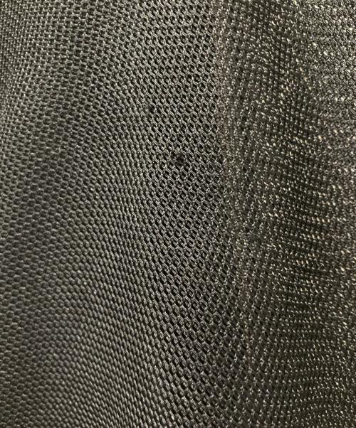 UN3D.（アンスリード）UN3D. (アンスリード) メッシュドレープブラウス ブラック サイズ:FREEの古着・服飾アイテム