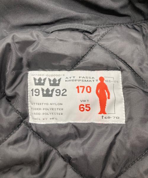 Swedish Army（スウェーデン軍）Swedish Army (スウェーデン軍) コールドウェザーパーカ ブラック サイズ:170の古着・服飾アイテム