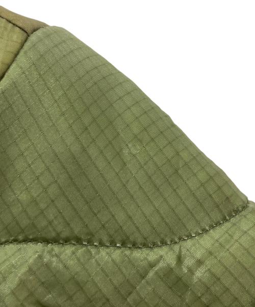 ALPHA（アルファ）ALPHA (アルファ) UPCYCLED QUILT MA-1ジャケット オリーブ サイズ:Lの古着・服飾アイテム