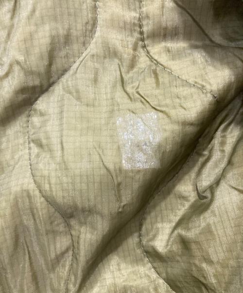 ALPHA（アルファ）ALPHA (アルファ) UPCYCLED QUILT MA-1ジャケット オリーブ サイズ:Lの古着・服飾アイテム