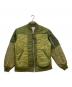 ALPHA（アルファ）の古着「UPCYCLED QUILT MA-1ジャケット」｜オリーブ