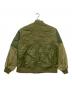 ALPHA (アルファ) UPCYCLED QUILT MA-1ジャケット オリーブ サイズ:L：7000円
