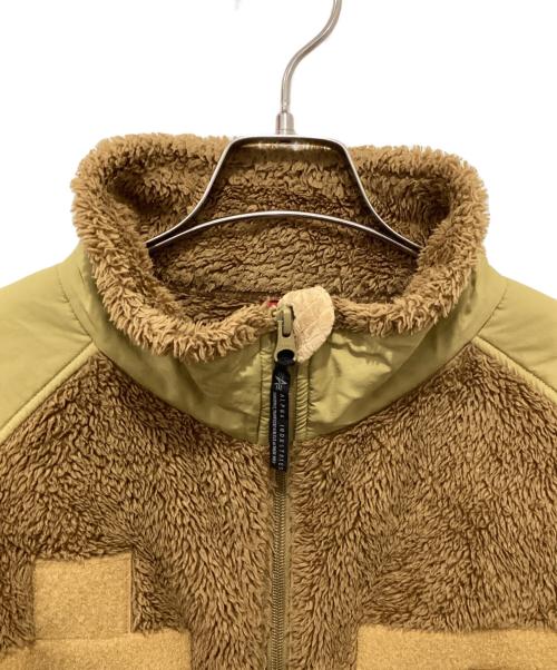 ALPHA（アルファ）ALPHA (アルファ) フリースジャケット ブラウン サイズ:Lの古着・服飾アイテム