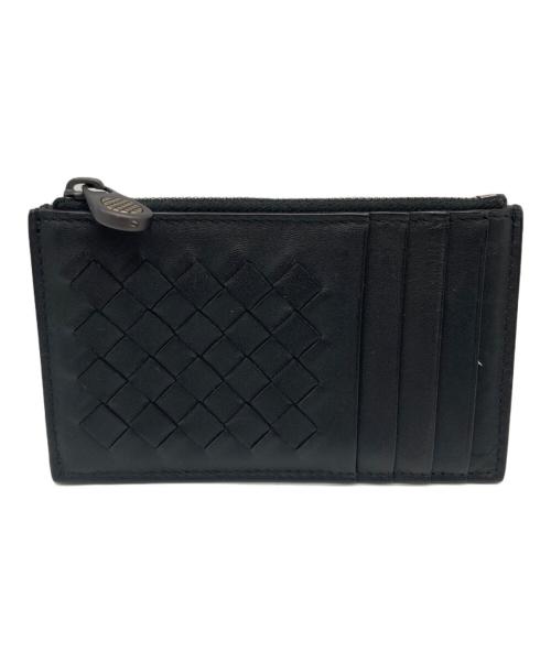 BOTTEGA VENETA（ボッテガベネタ）BOTTEGA VENETA (ボッテガベネタ) コインカードケース ブラックの古着・服飾アイテム