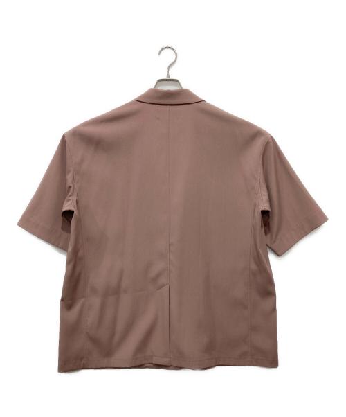 PUBLIC TOKYO（パブリックトウキョウ）PUBLIC TOKYO (パブリックトウキョウ) ハーフスリーブセミダブルサマージャケット ピンク サイズ:2の古着・服飾アイテム