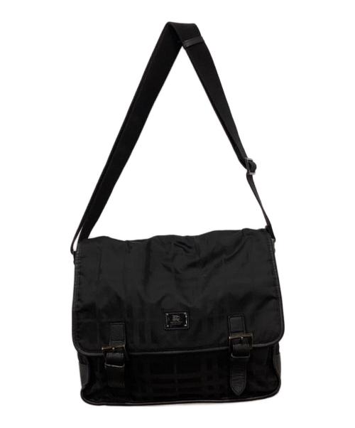 BURBERRY BLACK LABEL（バーバリーブラックレーベル）BURBERRY BLACK LABEL (バーバリーブラックレーベル) ショルダーバッグ ブラックの古着・服飾アイテム