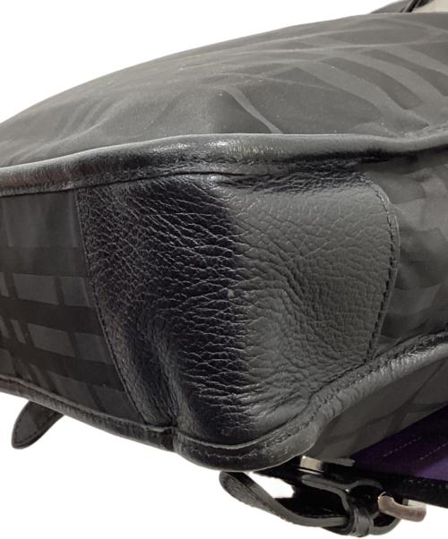 BURBERRY BLACK LABEL（バーバリーブラックレーベル）BURBERRY BLACK LABEL (バーバリーブラックレーベル) ショルダーバッグ ブラックの古着・服飾アイテム
