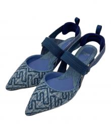 FENDI（フェンディ）の古着「コリブリ デニムサンダル」｜インディゴ