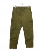 デンマーク軍デンマークミリタリー）の古着「Danish Military M-71 Cargo Pants」｜カーキ