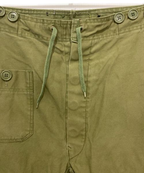 デンマーク軍（デンマークミリタリー）デンマーク軍 (デンマークミリタリー) Danish Military M-71 Cargo Pants カーキ サイズ:下記参照の古着・服飾アイテム