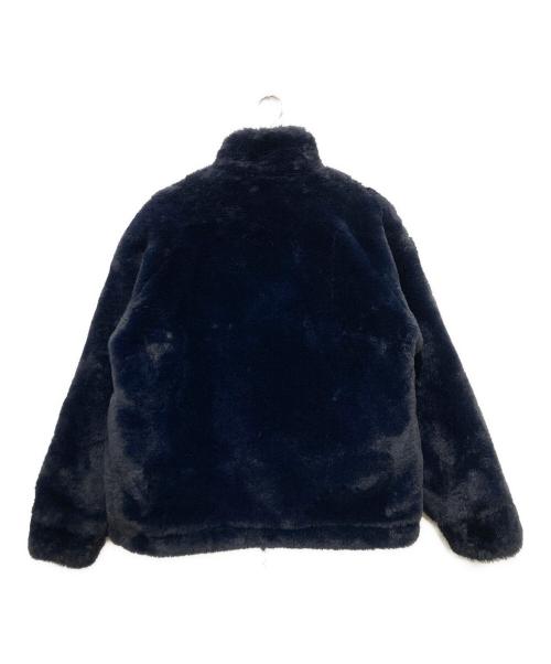 A(LeFRUDE)E（アレフルード）A(LeFRUDE)E (アレフルード) エコファーブルゾン ネイビー サイズ:Mの古着・服飾アイテム