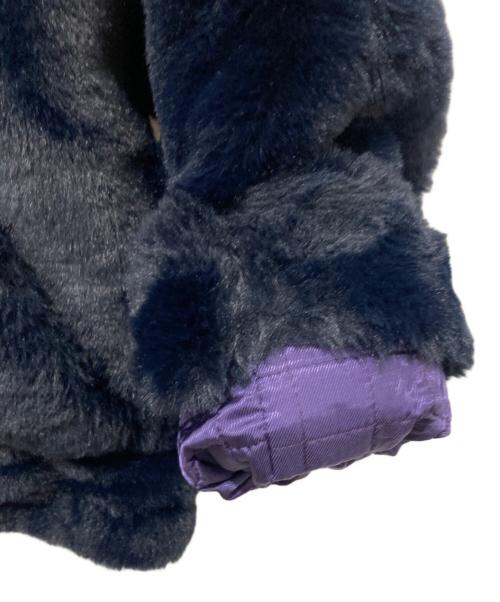 A(LeFRUDE)E（アレフルード）A(LeFRUDE)E (アレフルード) エコファーブルゾン ネイビー サイズ:Mの古着・服飾アイテム