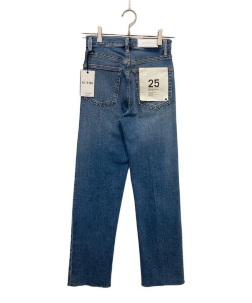 RE/DONE（リダン）RE/DONE (リダン) 超ハイライズ ストーブパイプ ジーンズ インディゴ サイズ:W25の古着・服飾アイテム