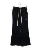 Plageプラージュ）の古着「Moraesajang SWEAT パンツ」｜ブラック