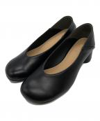 Spick and Spanスピックアンドスパン）の古着「オブリークパンプス」｜ブラック