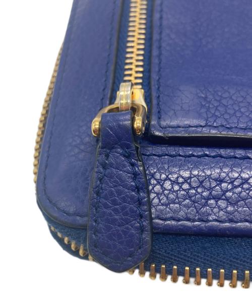 PRADA（プラダ）PRADA (プラダ) 長財布 ブルーの古着・服飾アイテム