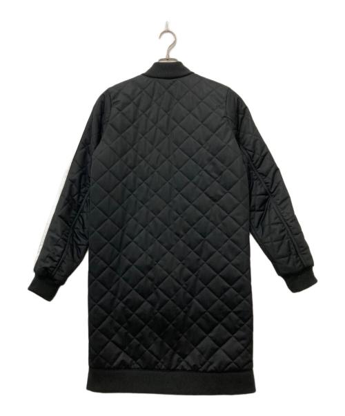adidas（アディダス）adidas (アディダス) LONG BOMBERJACKET/ロングボンバージャケット ブラック サイズ:下記参照の古着・服飾アイテム