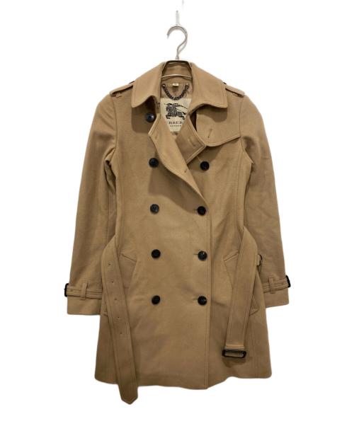 BURBERRY LONDON（バーバリーロンドン）BURBERRY LONDON (バーバリーロンドン) ウールカシミヤトレンチコート ベージュ サイズ:4の古着・服飾アイテム