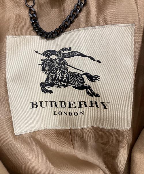 BURBERRY LONDON（バーバリーロンドン）BURBERRY LONDON (バーバリーロンドン) ウールカシミヤトレンチコート ベージュ サイズ:4の古着・服飾アイテム