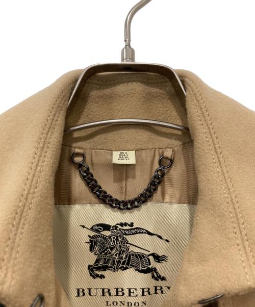 BURBERRY LONDON（バーバリーロンドン）BURBERRY LONDON (バーバリーロンドン) ウールカシミヤトレンチコート ベージュ サイズ:4の古着・服飾アイテム