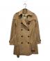 BURBERRY LONDON（バーバリーロンドン）の古着「ウールカシミヤトレンチコート」｜ベージュ