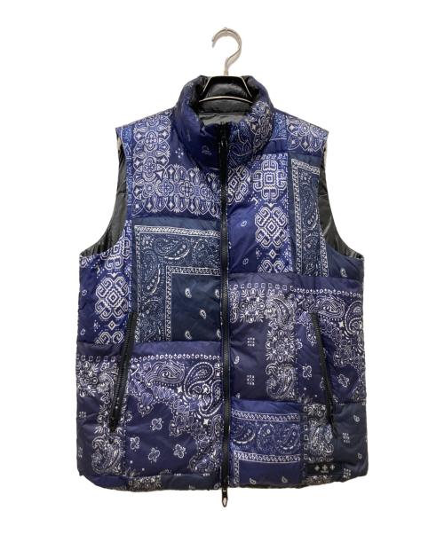 TATRAS（タトラス）TATRAS (タトラス) リバーシブルダウンベスト ネイビー サイズ:02の古着・服飾アイテム
