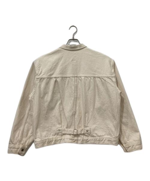 orSlow（オアスロウ）orSlow (オアスロウ) キナリデニム 1st デニムジャケット アイボリー サイズ:Mの古着・服飾アイテム