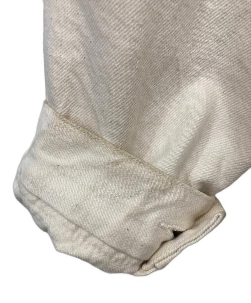 orSlow（オアスロウ）orSlow (オアスロウ) キナリデニム 1st デニムジャケット アイボリー サイズ:Mの古着・服飾アイテム