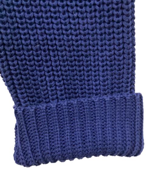 BOGLIOLI（ボリオリ）BOGLIOLI (ボリオリ) コットンニットジャケット ネイビー サイズ:Lの古着・服飾アイテム