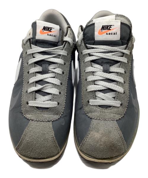 NIKE（ナイキ）NIKE (ナイキ) sacai (サカイ) ZOOM CORTEZ SP グレー サイズ:28の古着・服飾アイテム