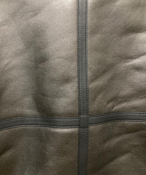 ALPHA（アルファ）ALPHA (アルファ) B-3フェイクムートンジャケット ブラウン サイズ:Sの古着・服飾アイテム