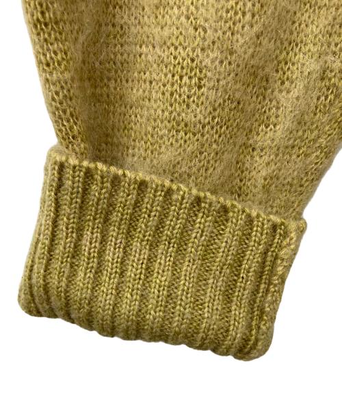 Needles（ニードルズ）Needles (ニードルズ) MOHAIR CARDIGAN EXCLUSIVE イエロー サイズ:Sの古着・服飾アイテム