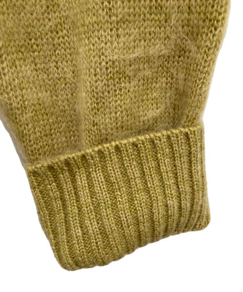 Needles（ニードルズ）Needles (ニードルズ) MOHAIR CARDIGAN EXCLUSIVE イエロー サイズ:Sの古着・服飾アイテム