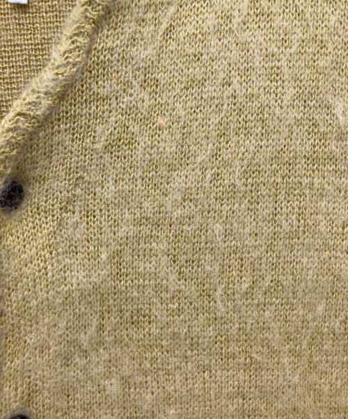 Needles（ニードルズ）Needles (ニードルズ) MOHAIR CARDIGAN EXCLUSIVE イエロー サイズ:Sの古着・服飾アイテム