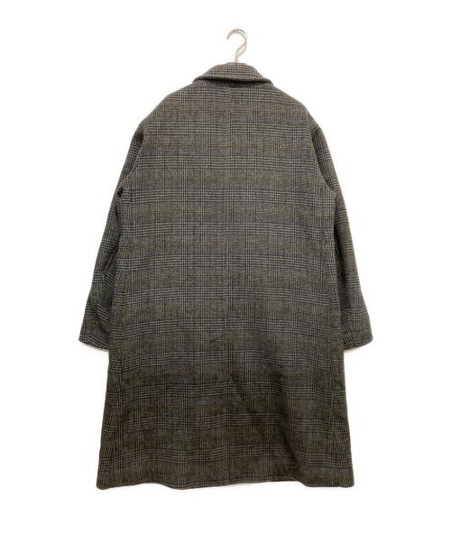 PENDLETON（ペンドルトン）PENDLETON (ペンドルトン) ウール混ステンカラーコート グレー サイズ:Lの古着・服飾アイテム