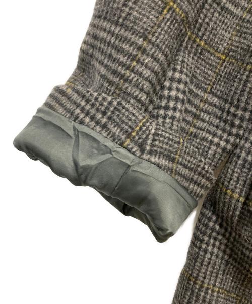 PENDLETON（ペンドルトン）PENDLETON (ペンドルトン) ウール混ステンカラーコート グレー サイズ:Lの古着・服飾アイテム