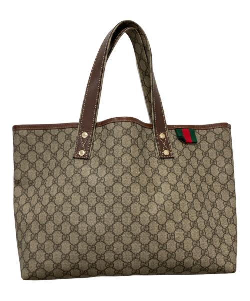 GUCCI（グッチ）GUCCI (グッチ) トートバッグ ベージュの古着・服飾アイテム