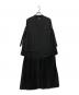UNITED TOKYO（ユナイテッドトーキョー）の古着「プリーツシャツワンピース」｜ブラック