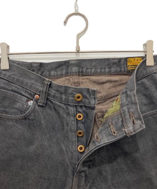 Trophy Clothing（トロフィークロージング）Trophy Clothing (トロフィークロージング) デニムパンツ ブラック サイズ:34の古着・服飾アイテム