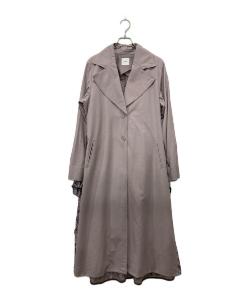 Ameri（アメリ）Ameri (アメリ) BACK LACE COAT ピンク サイズ:　の古着・服飾アイテム