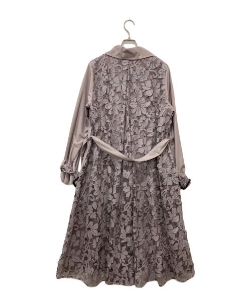 Ameri（アメリ）Ameri (アメリ) BACK LACE COAT ピンク サイズ:　の古着・服飾アイテム