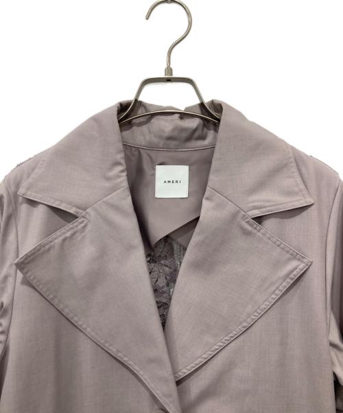 Ameri（アメリ）Ameri (アメリ) BACK LACE COAT ピンク サイズ:　の古着・服飾アイテム