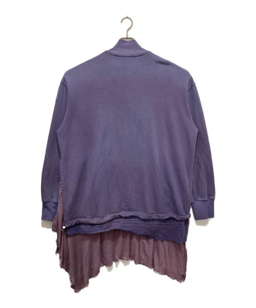 DIESEL（ディーゼル）DIESEL (ディーゼル) Violet Faded sweatshirt dress パープル サイズ:Lの古着・服飾アイテム