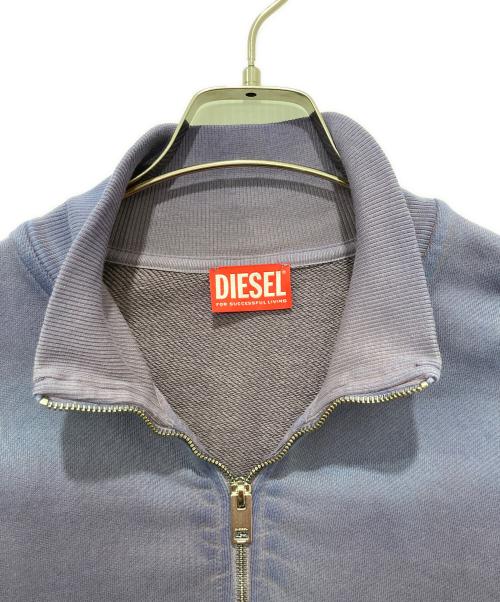 DIESEL（ディーゼル）DIESEL (ディーゼル) Violet Faded sweatshirt dress パープル サイズ:Lの古着・服飾アイテム