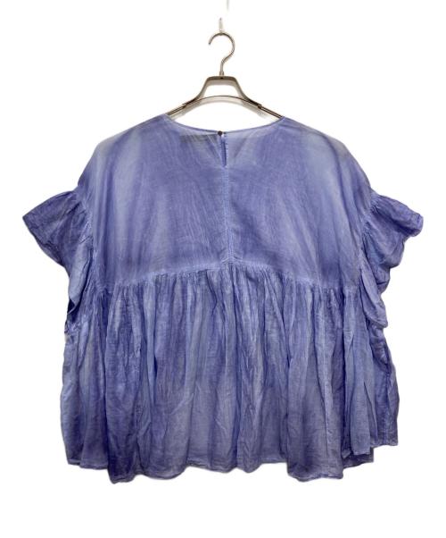 mizuiro-ind（ミズイロインド）mizuiro-ind (ミズイロインド) チュニックブラウス ブルー サイズ:　の古着・服飾アイテム