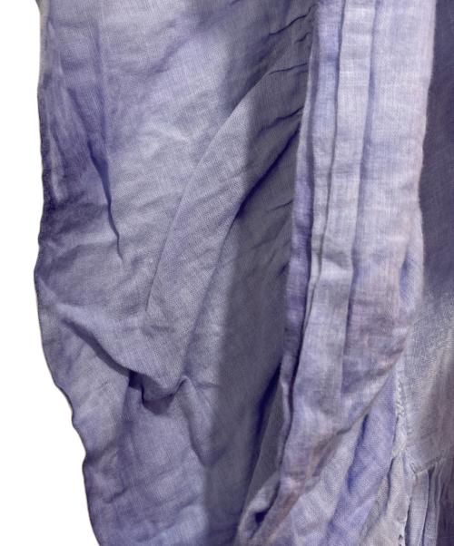 mizuiro-ind（ミズイロインド）mizuiro-ind (ミズイロインド) チュニックブラウス ブルー サイズ:　の古着・服飾アイテム