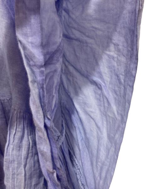 mizuiro-ind（ミズイロインド）mizuiro-ind (ミズイロインド) チュニックブラウス ブルー サイズ:　の古着・服飾アイテム