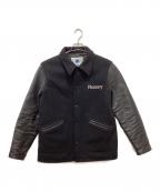 GDCジーディーシー）の古着「袖切替スタジャン」｜ブラック